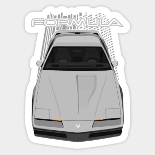 Pontiac Firebird Formula 3rdgen - Silver Sticker